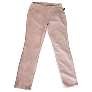 Jag Jeans Pull-on High Rise Skinny 12 Corduroy Petal Dusty Rose Pink Pastel 31L